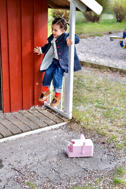 Lalarma Bubble Blower Bubble Machine | Purple