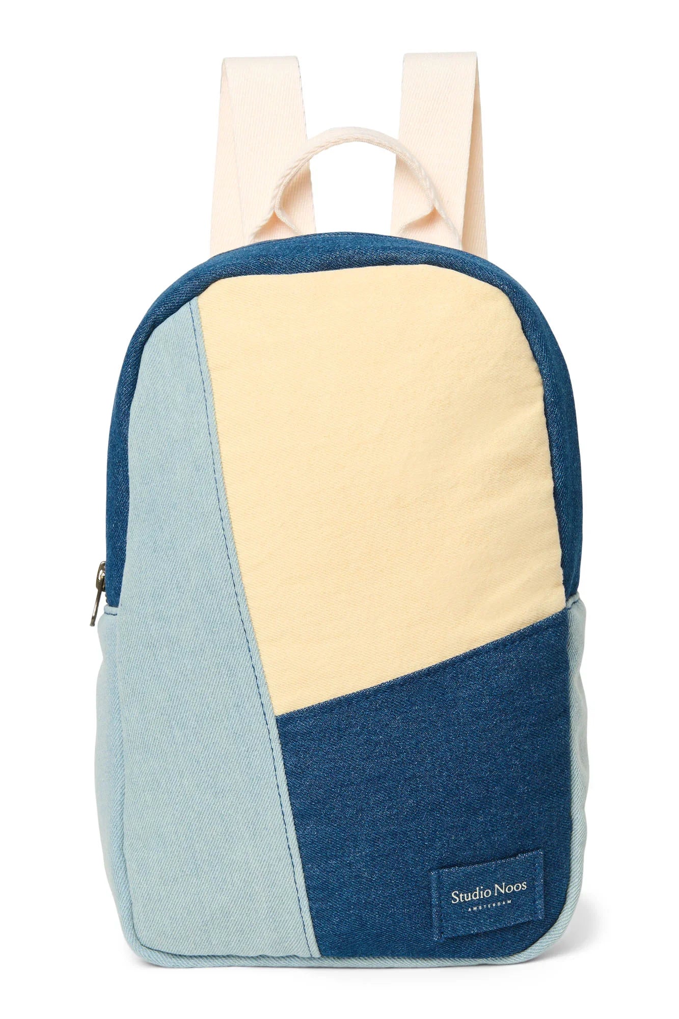 Studio Noos Mini Backpack | Denim Patchwork