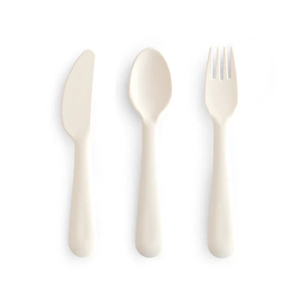 Mushie Cutlery Set | Ivory