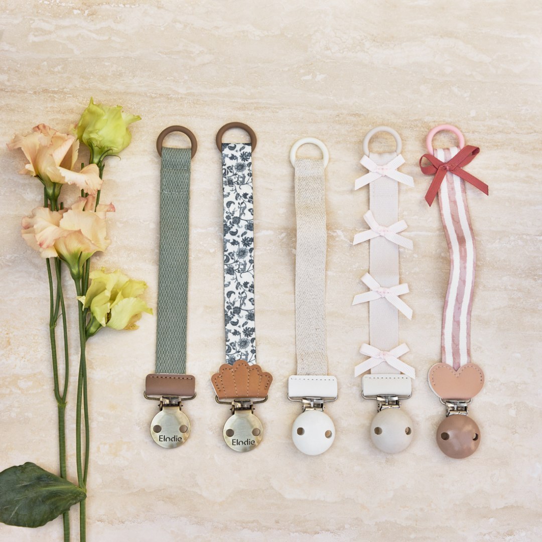 Elodie Details Pacifier chain | Hazy Jade