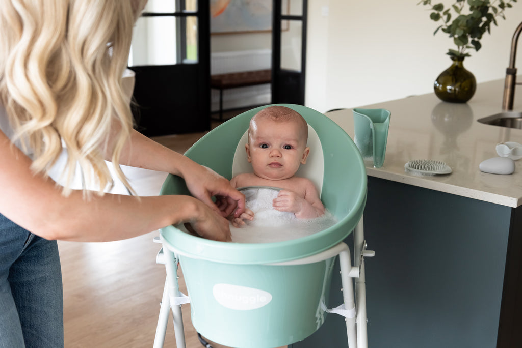 Shnuggle Newborn Baby Bath | Eucalyptus