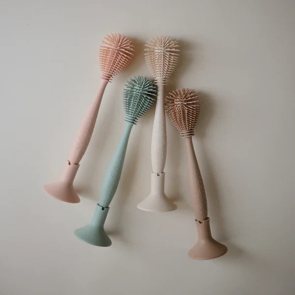 Mushie Silicone Bottle Brush | Blush