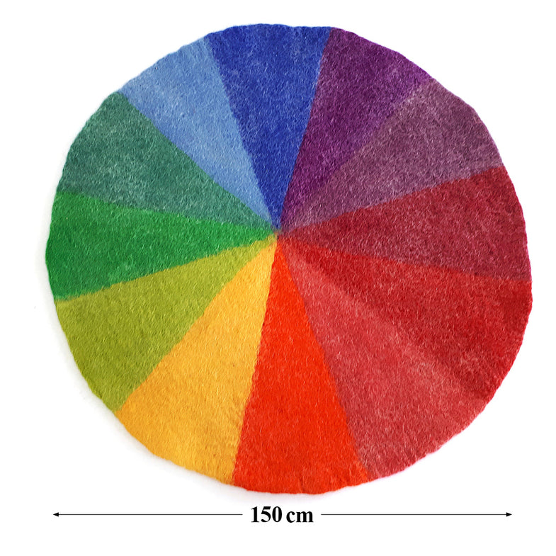 Bauspiel Colorful felt carpet | Large