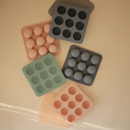 Mushie Frozen Tray | Blush