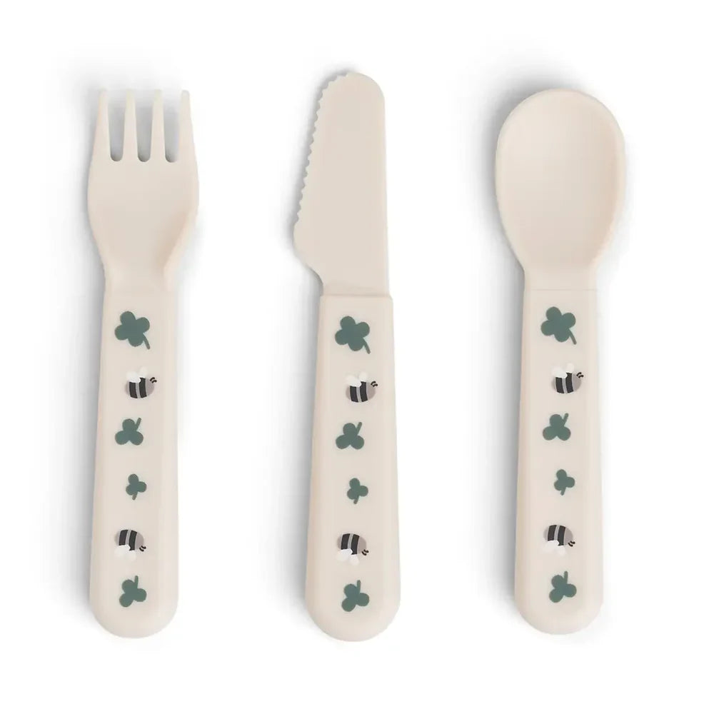 Done By Deer Foodie Cutlery Set | Tiny Farm Sand