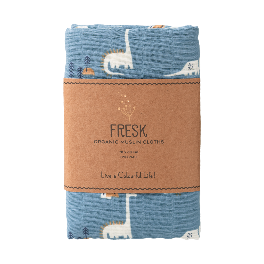 Fresk Set 2 Hydrophilic cloths 70x60cm | Dino