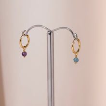 Galore Birthstone Hoop Earrings | Gold