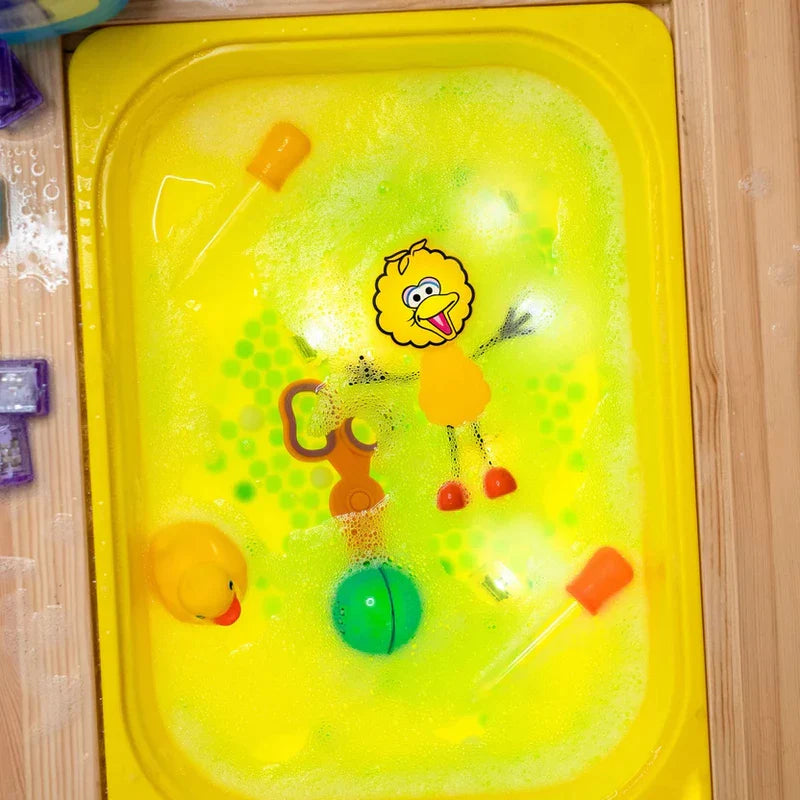 Glo Pals Light Up Sensory Toy Bath Play Sesame Street | Big Bird