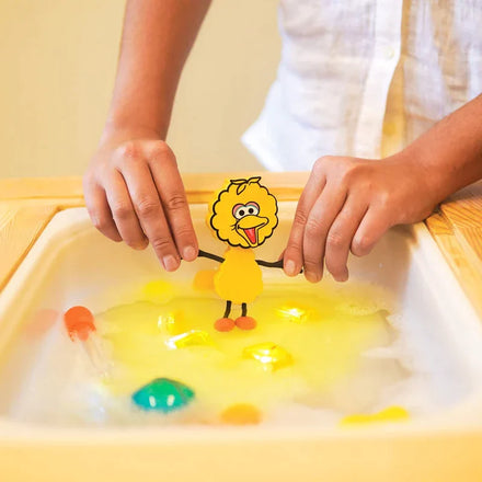 Glo Pals Light Up Sensory Toy Bath Play Sesame Street | Big Bird