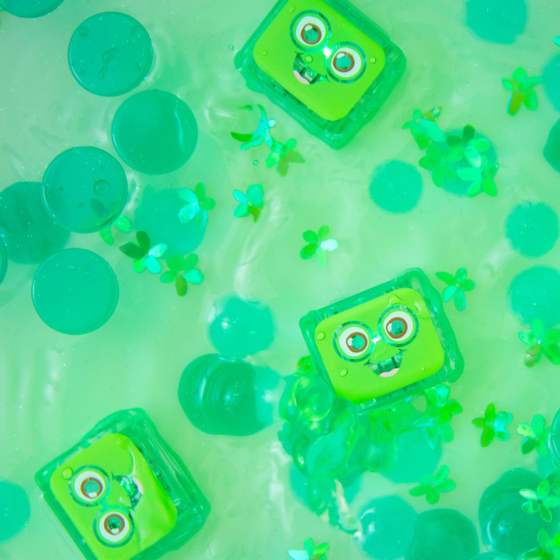 Glo Pals Light Up Sensory Toy Bath Play Green | Pippa