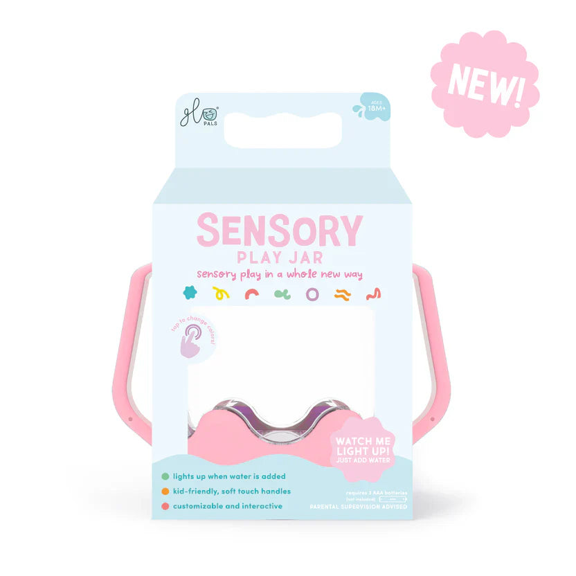 Glo Pals Sensory Play Jar | Bubblegum