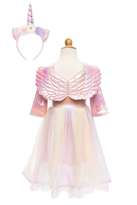 Great Pretenders Alicorn Dress Wings and Hairband | 5-6Y