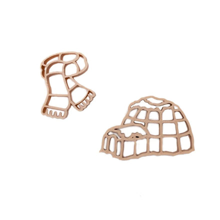 Grennn Molded Play Tray Accessories | Winter Cutters