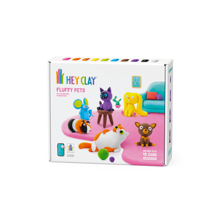 HeyClay 15 Pots of Play Clay | Mild pets