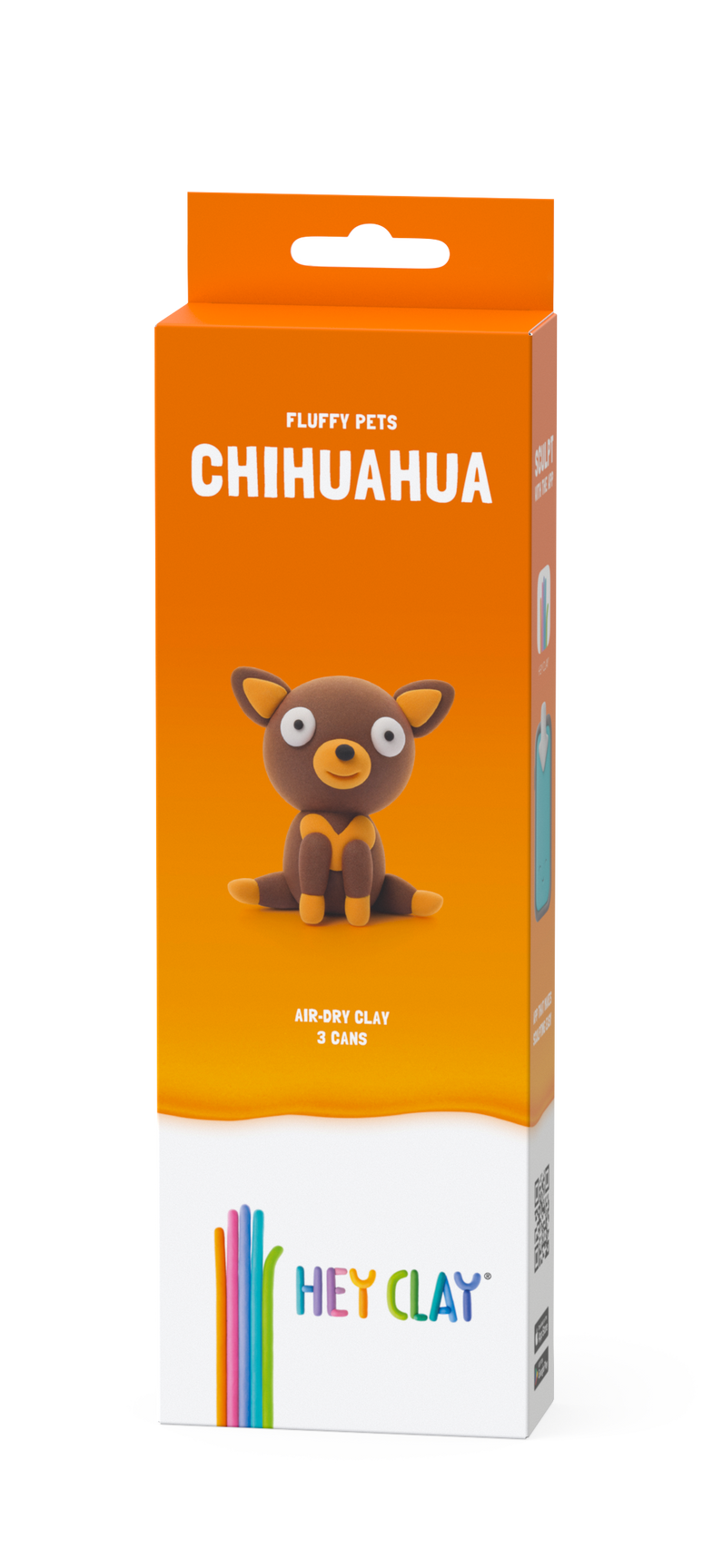 HeyClay 3 jars of play clay | Chihuahua