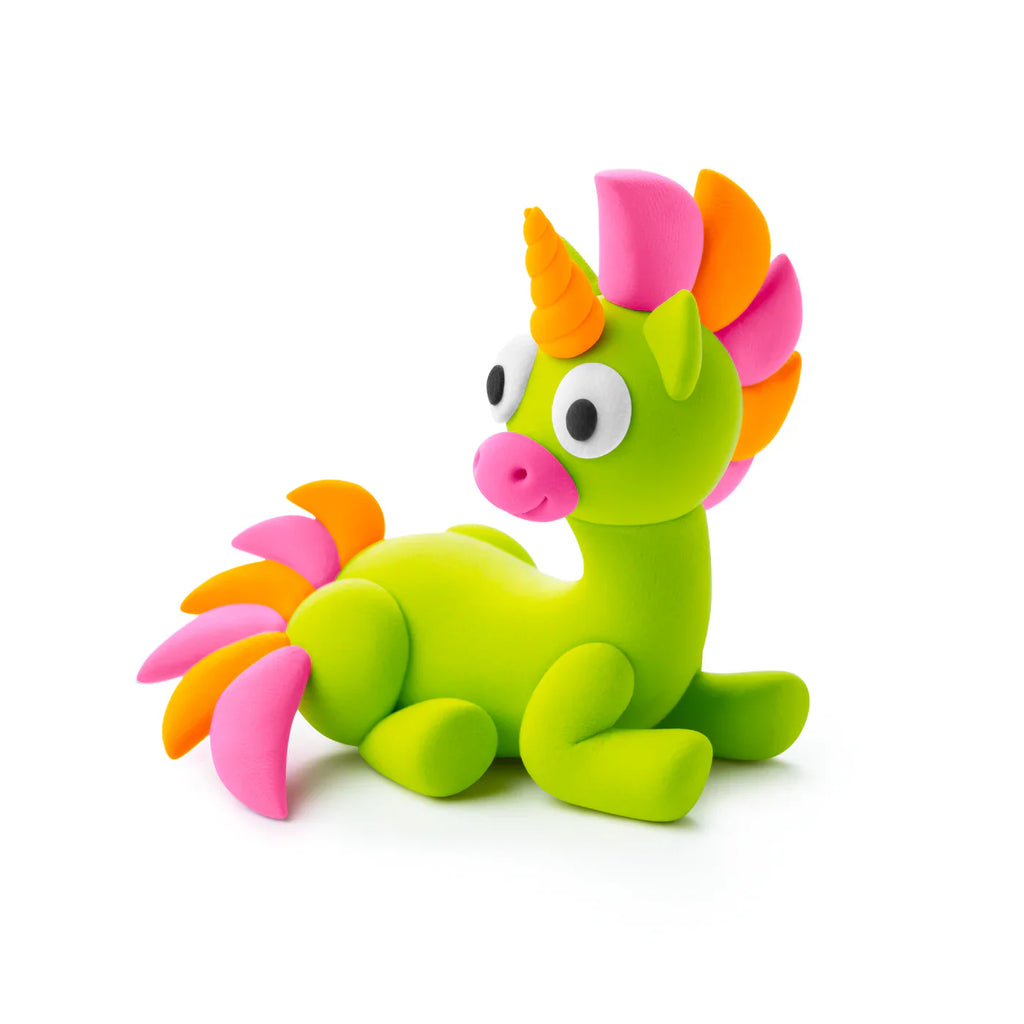 HeyClay Air-drying clay | Rainbow Unicorn set of 6