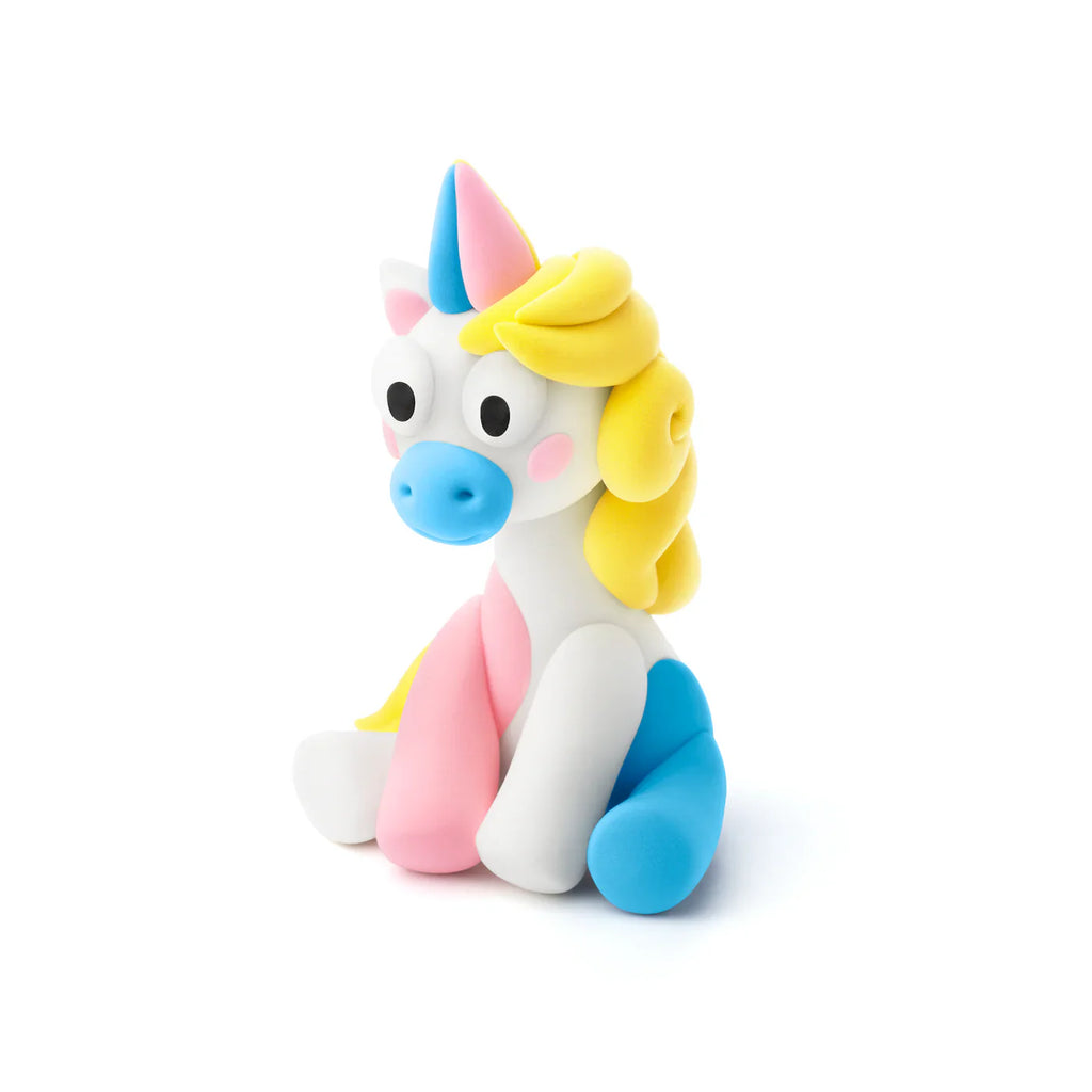 HeyClay Air-drying clay | Rainbow Unicorn set of 6