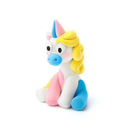 HeyClay Air-drying clay | Rainbow Unicorn set of 6