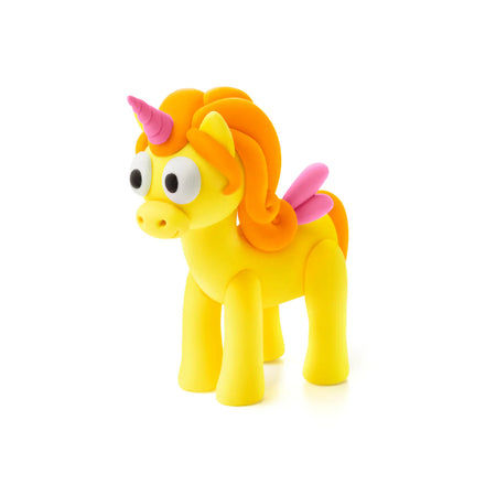 HeyClay Air-drying clay | Rainbow Unicorn set of 6