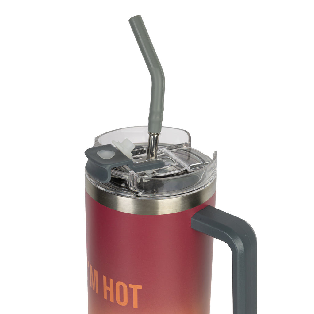 Fisura XXL Thermos I'm Hot | Garnet Gradient