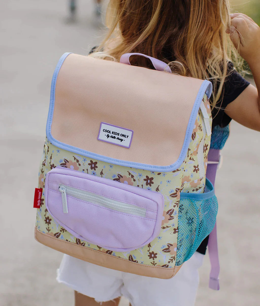Hello Hossy Backpack | Pastel Blossom +6Y