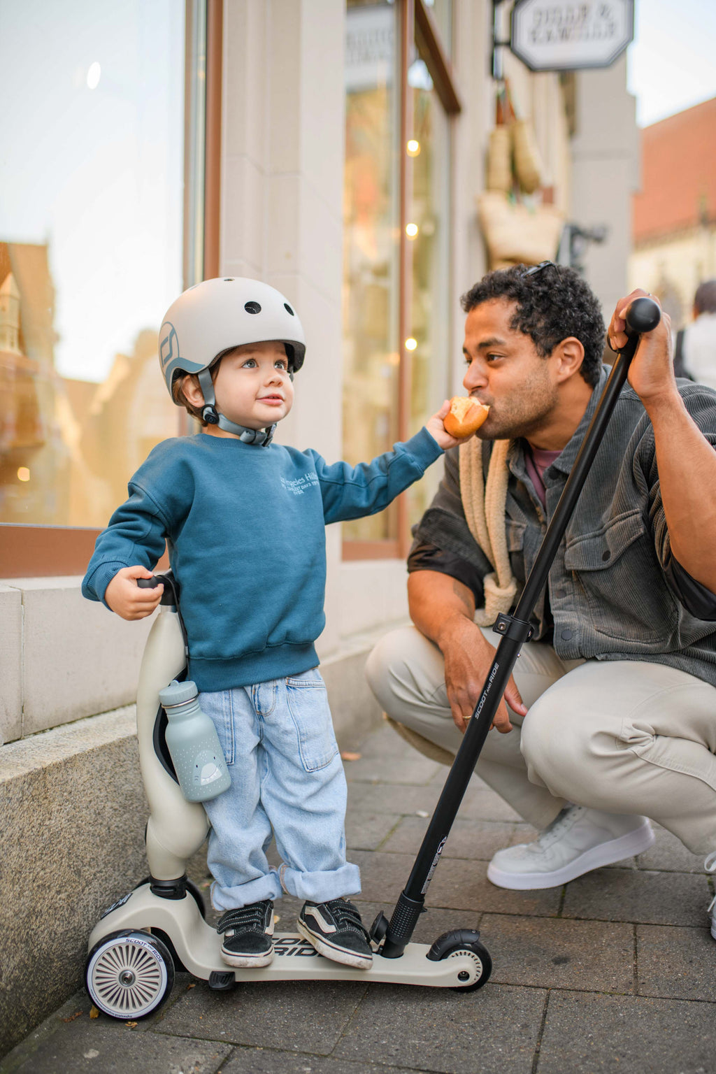 Scoot & Ride Highwaykick 1 Push & Go | Ash - PRE ORDER END OF JUNE