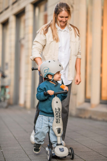 Scoot & Ride Highwaykick 1 Push & Go | Ash - PRE ORDER END OF JUNE