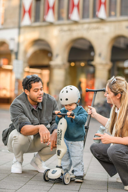 Scoot & Ride Highwaykick 1 Push & Go | Ash - PRE ORDER END OF JUNE