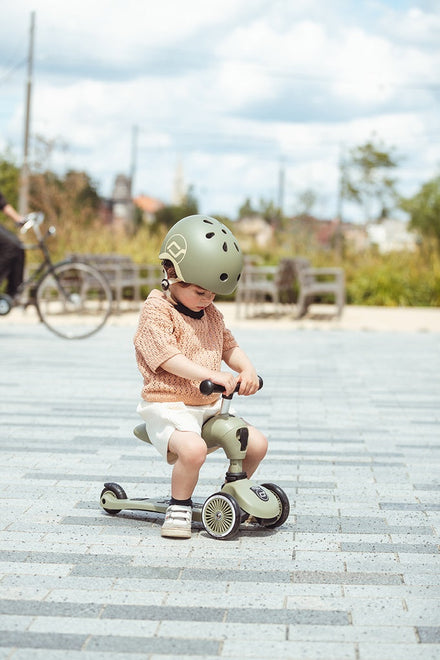 Scoot and Ride Step Highwaykick 1 - Olive