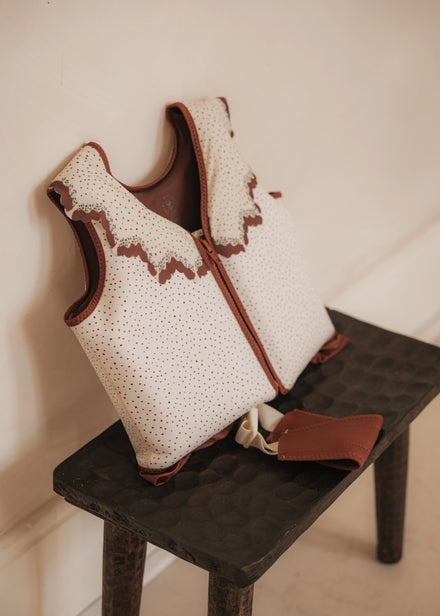 Mrs. Ertha Puddlies Life Jacket | Unique Dots Collar