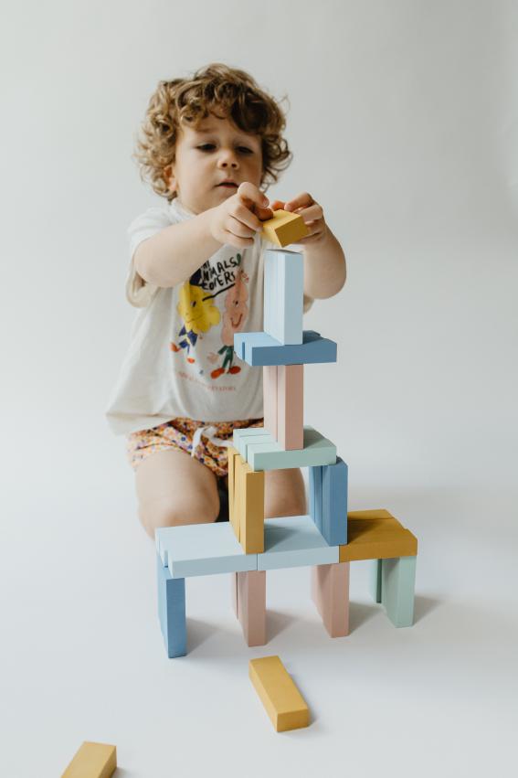Moes Play Tower Blocks playing blocks | 42 pieces