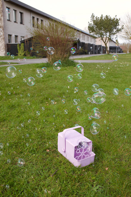 Lalarma Bubble Blower Bubble Machine | Purple