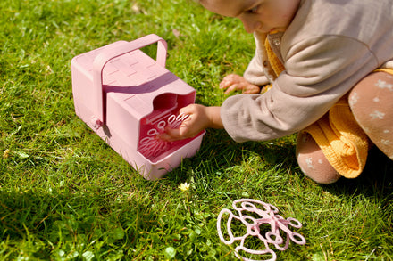 Lalarma Bubble Blower Bubble Machine | Rose