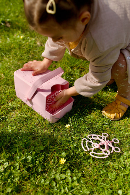 Lalarma Bubble Blower Bubble Machine | Rose