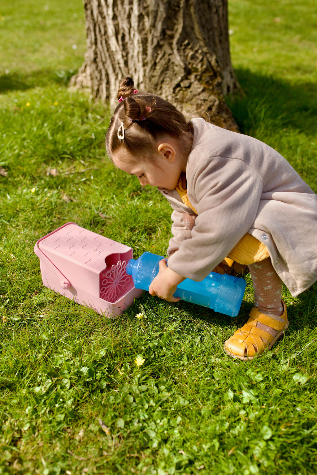 Lalarma Bubble Blower Bubble Machine | Rose