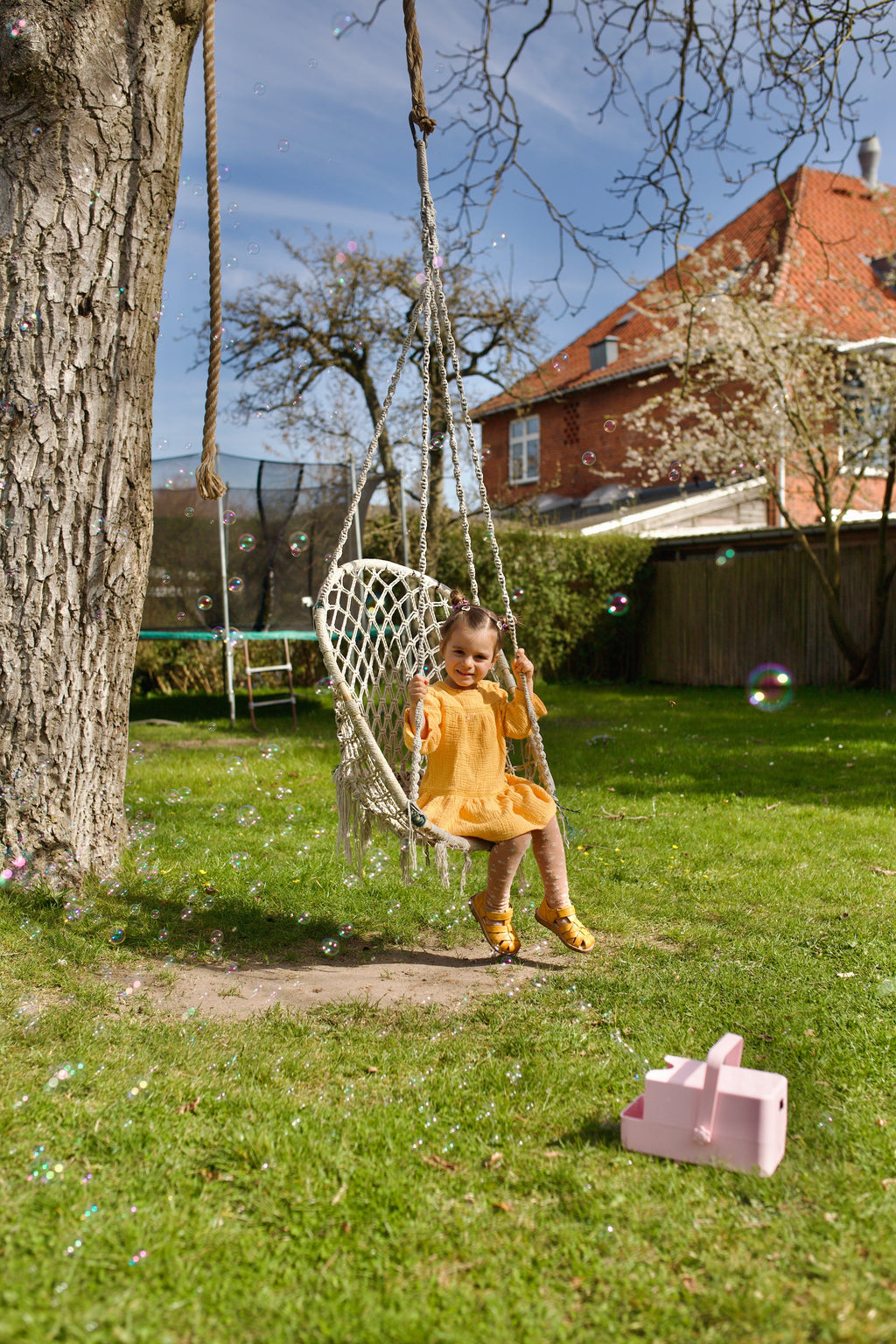 Lalarma Bubble Blower Bubble Machine | Rose