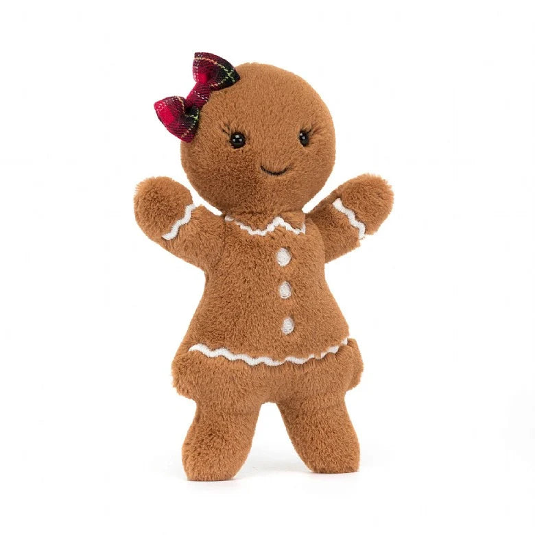 Jellycat Jolly Gingerbread 18x9cm | Ruby