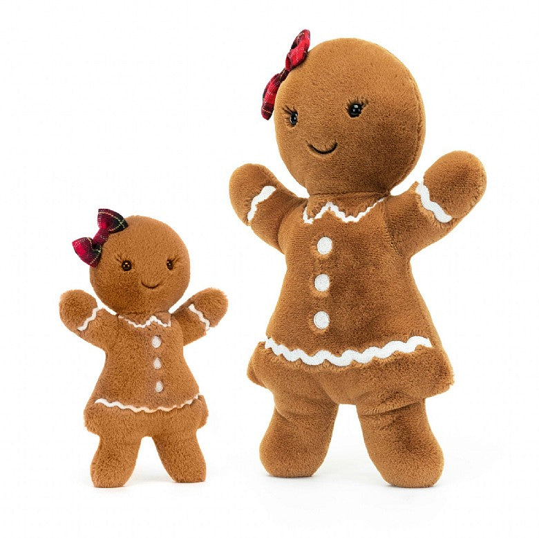 Jellycat Jolly Gingerbread 18x9cm | Ruby