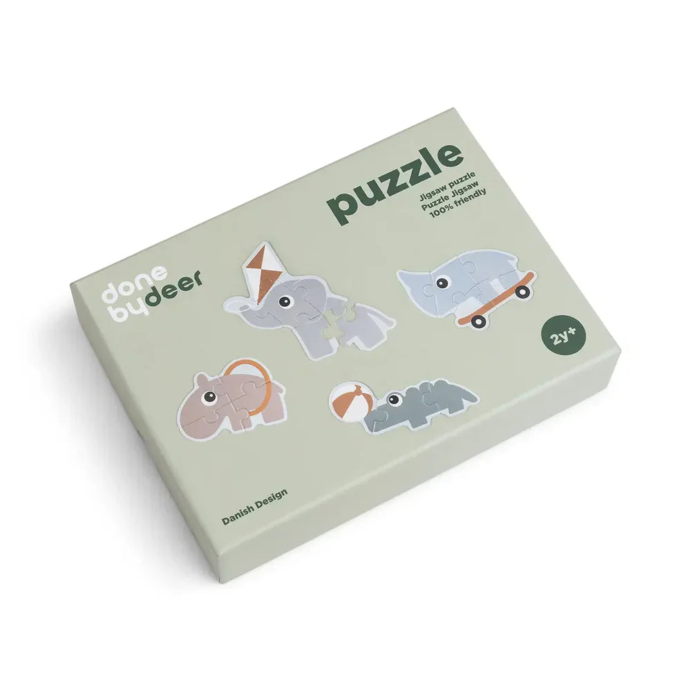 Done By Deer Jigsaw Puzzle Set Playground Color Mix