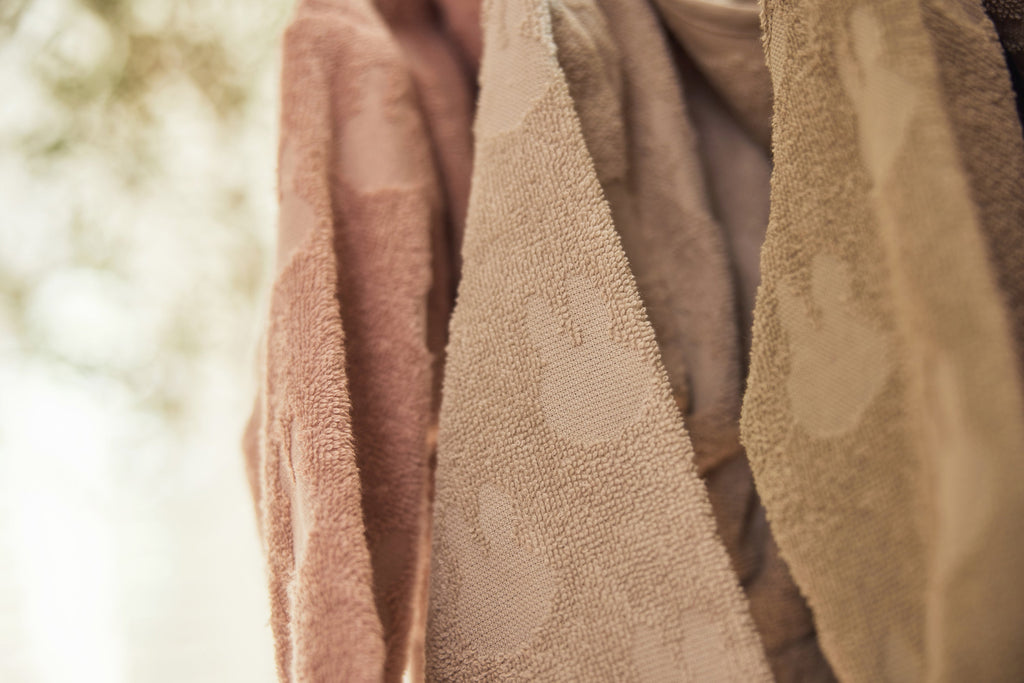 Jollein Bathrobe Terry 3/4y Miffy Jacquard | Wild rose