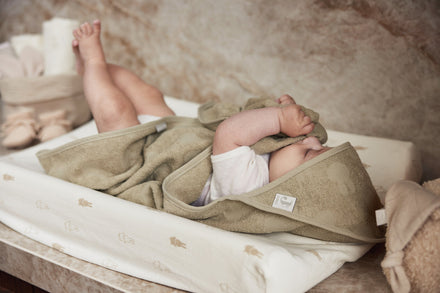 Jollein changing cushion cover Jersey 50x70cm Happy Miffy | Nougat