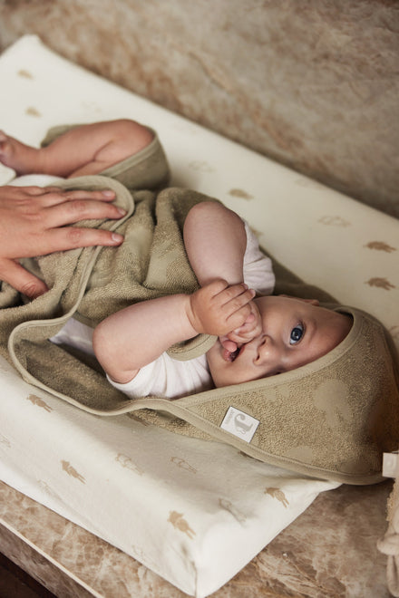 Jollein changing cushion cover Jersey 50x70cm Happy Miffy | Nougat