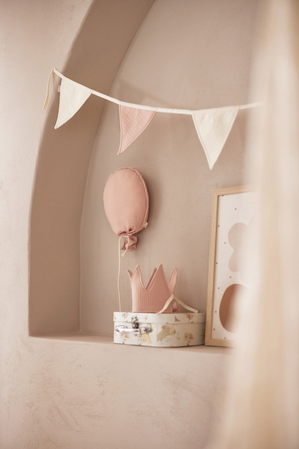 Jollein Balloon 25x50cm | Wild rose