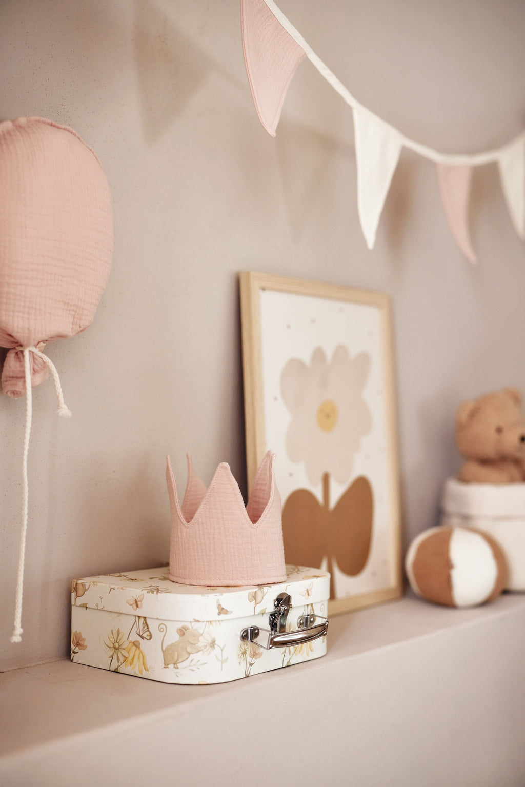 Jollein Balloon 25x50cm | Wild rose