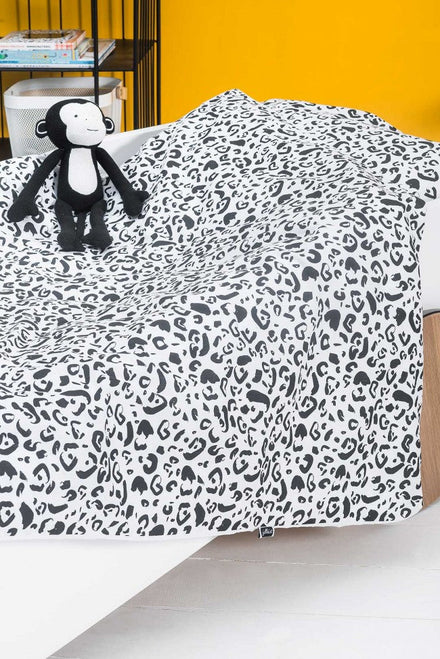 * Jollein Down cover 120 x 150cm Leopard