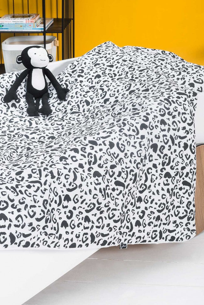 * Jollein Down cover 120 x 150cm Leopard