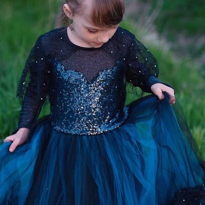 Great Pretenders Dress and Diadem Luna the Midnight Witch | 5-6 years