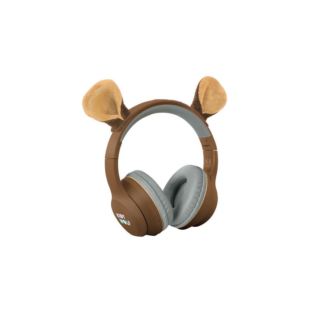 Kidywolf Kidyears Bluetooth Headset with Magnetic Ears 85 dB - Bear