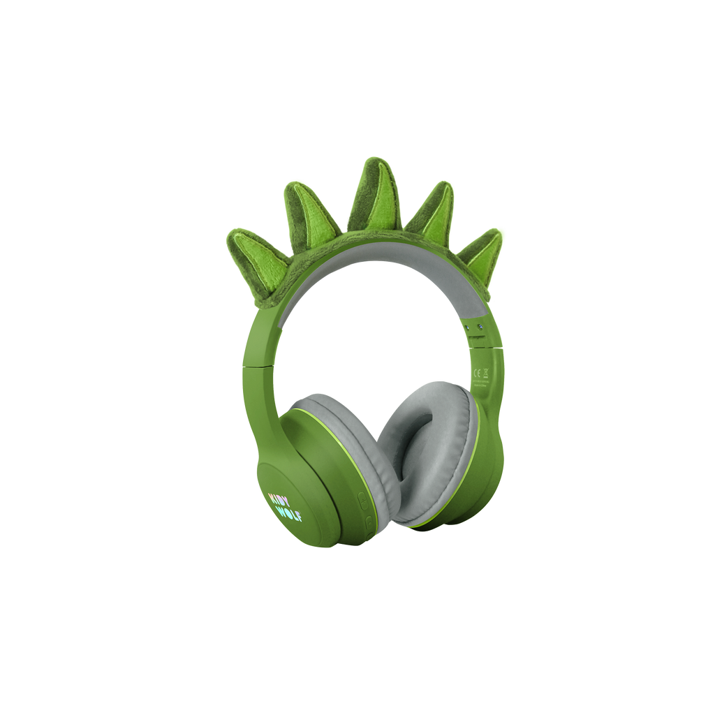 Kidywolf Kidyears Bluetooth Headset with Magnetic Ears 85 dB - Dino