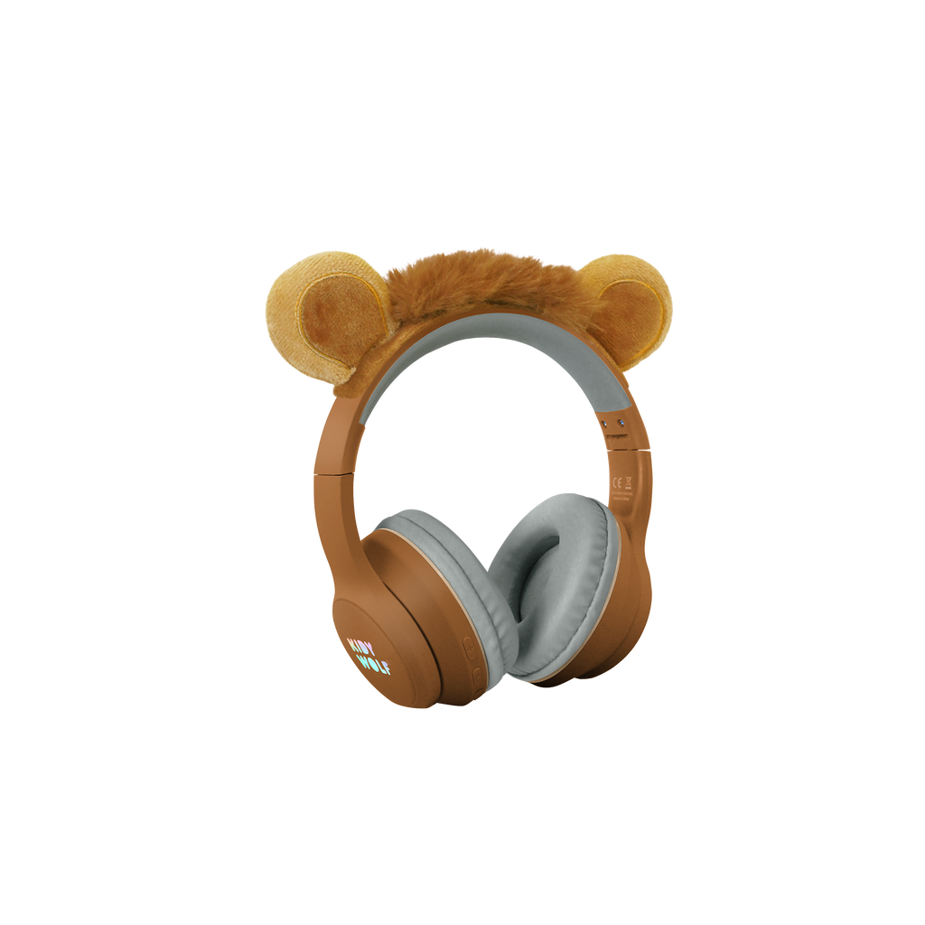 Kidywolf Kidyears Bluetooth Headset with Magnetic Ears 85 dB - Lion